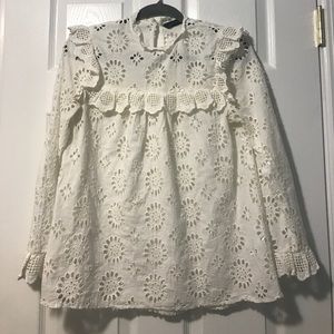 Eyelet Blouse